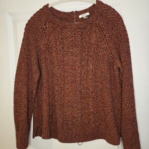 Tyler Boe Woven 100% Cotton Sweater Sz Medium Prelo